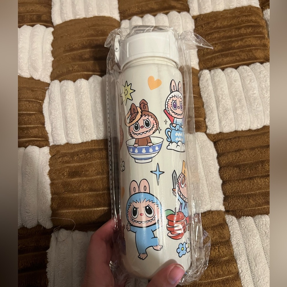 Labubu Cute Character Thermos Bottle New!